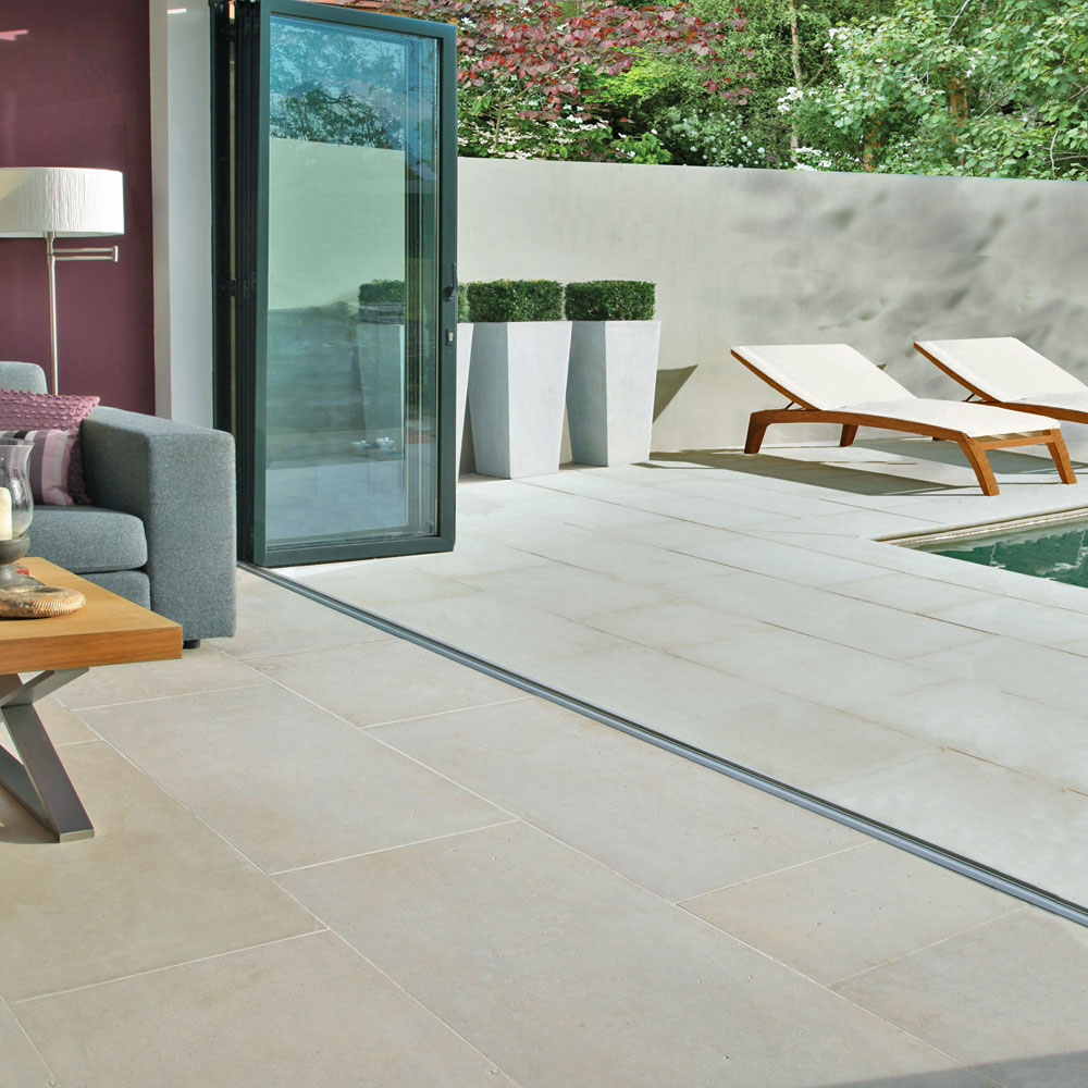 Bringing the Outside in and the Inside Out with Limestone Floor Tiles