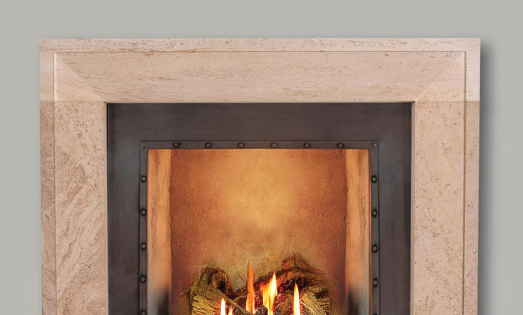 the Ashton fireplace module