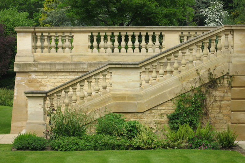 limestone balustrading