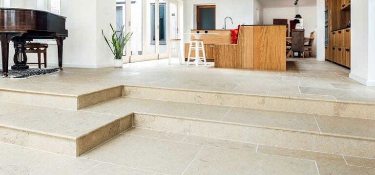 Easy maintain stone staircase