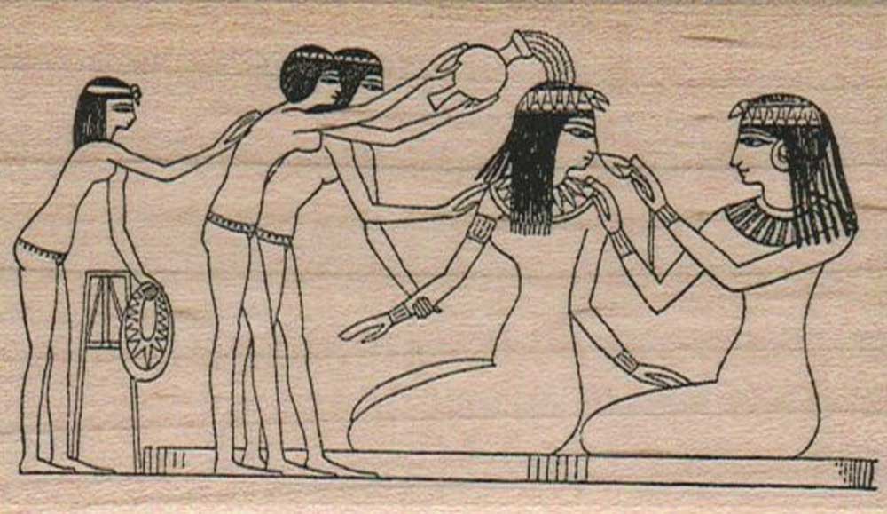 egyptian bathers