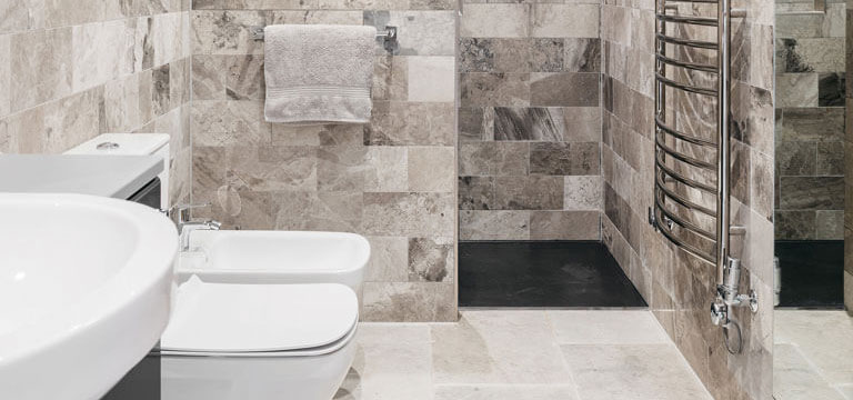 Natural stone bathrooms