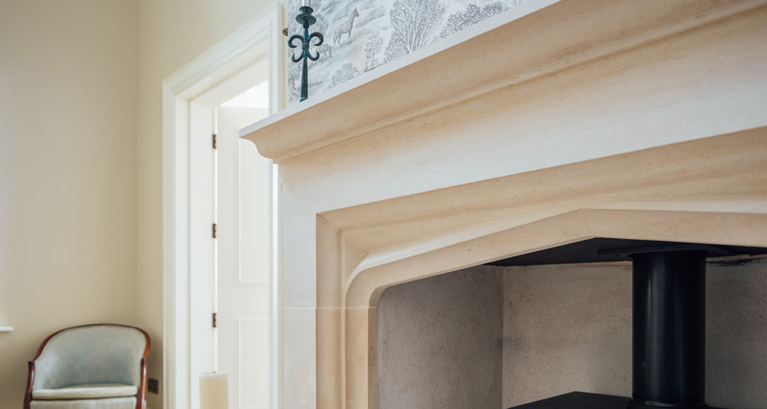 limestone fireplaces