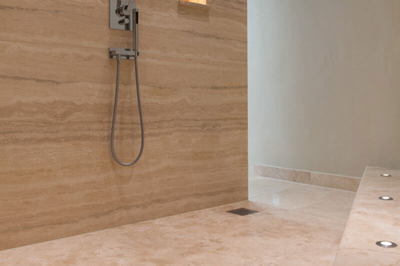 natural stone wet rooms tiles complement any decor