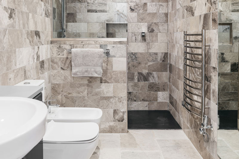 natural stone wet rooms tiles grey