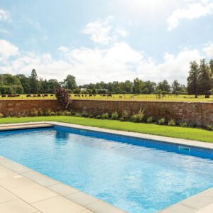 normandy grey paving swimming pool