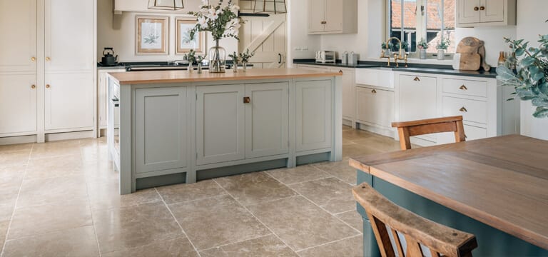 natural stone kitchen flooring tiles rustic