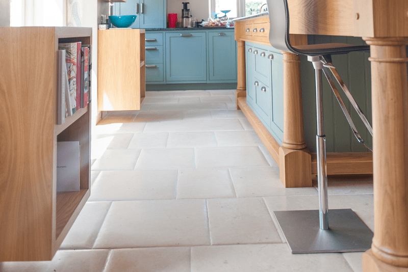 Care for natural stone floors