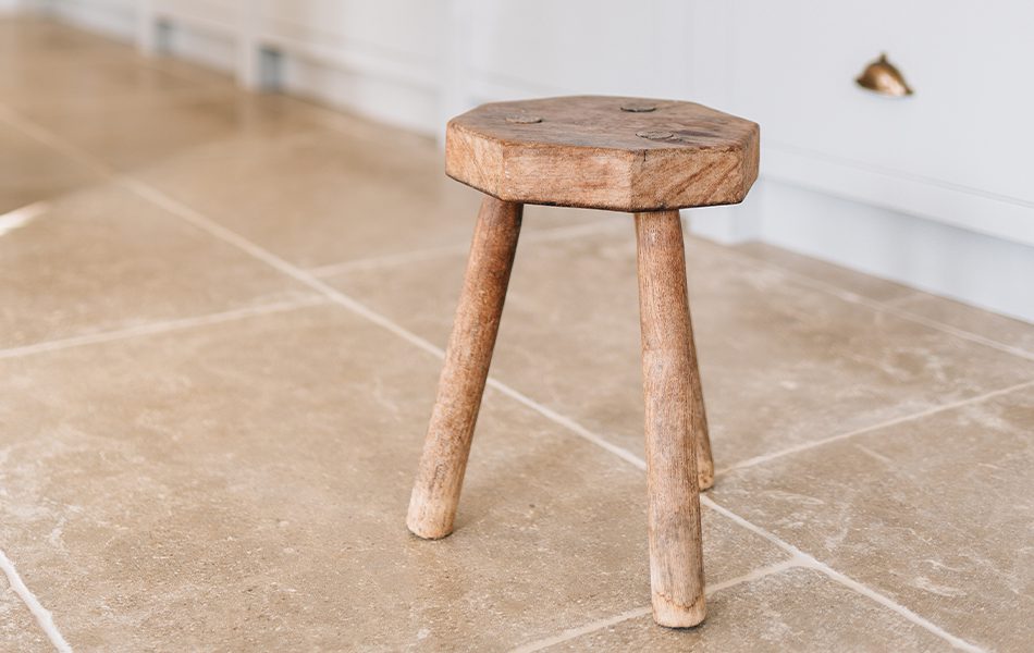 wooden stool